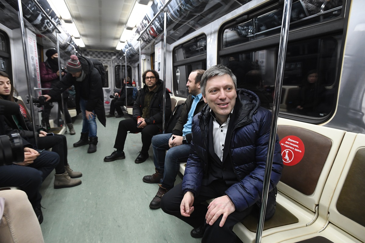 Фото Вагона Московского Метро