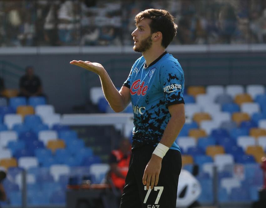 Семин заявил, что Кварацхелия может стать главным бомбардиром «Наполи ...