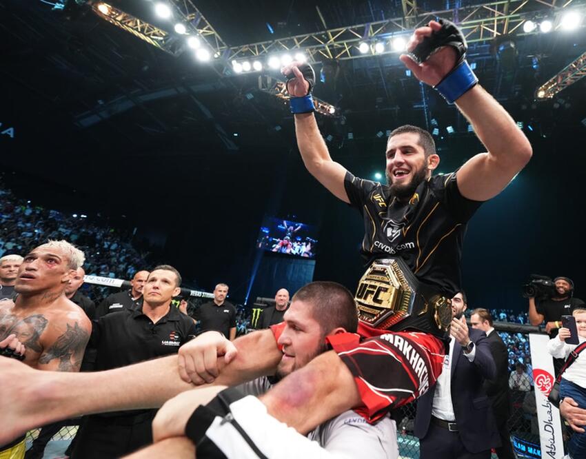 «Только взял телефон»: Махачев ответил на вопрос о звонке Владимира Путина