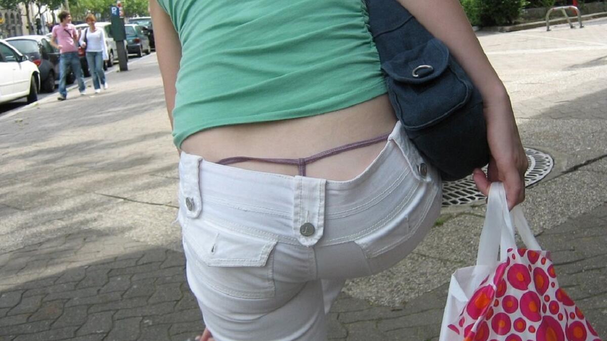 Фото девушки не носят трусы