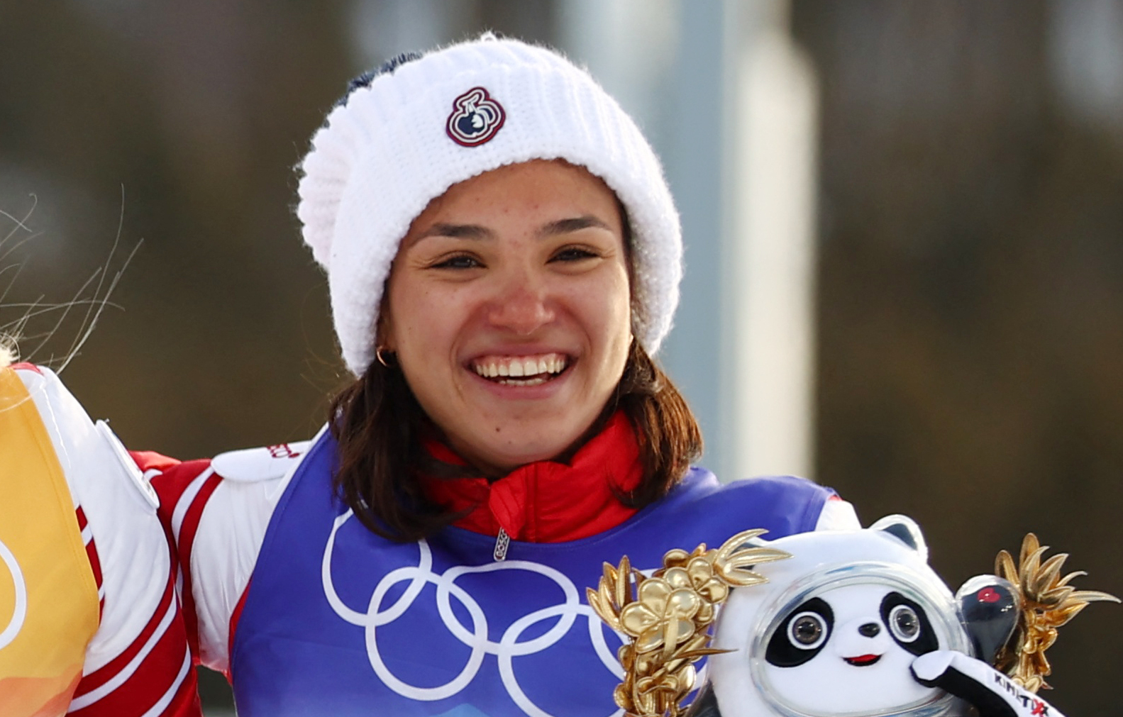 Российская лыжница олимпийская чемпионка