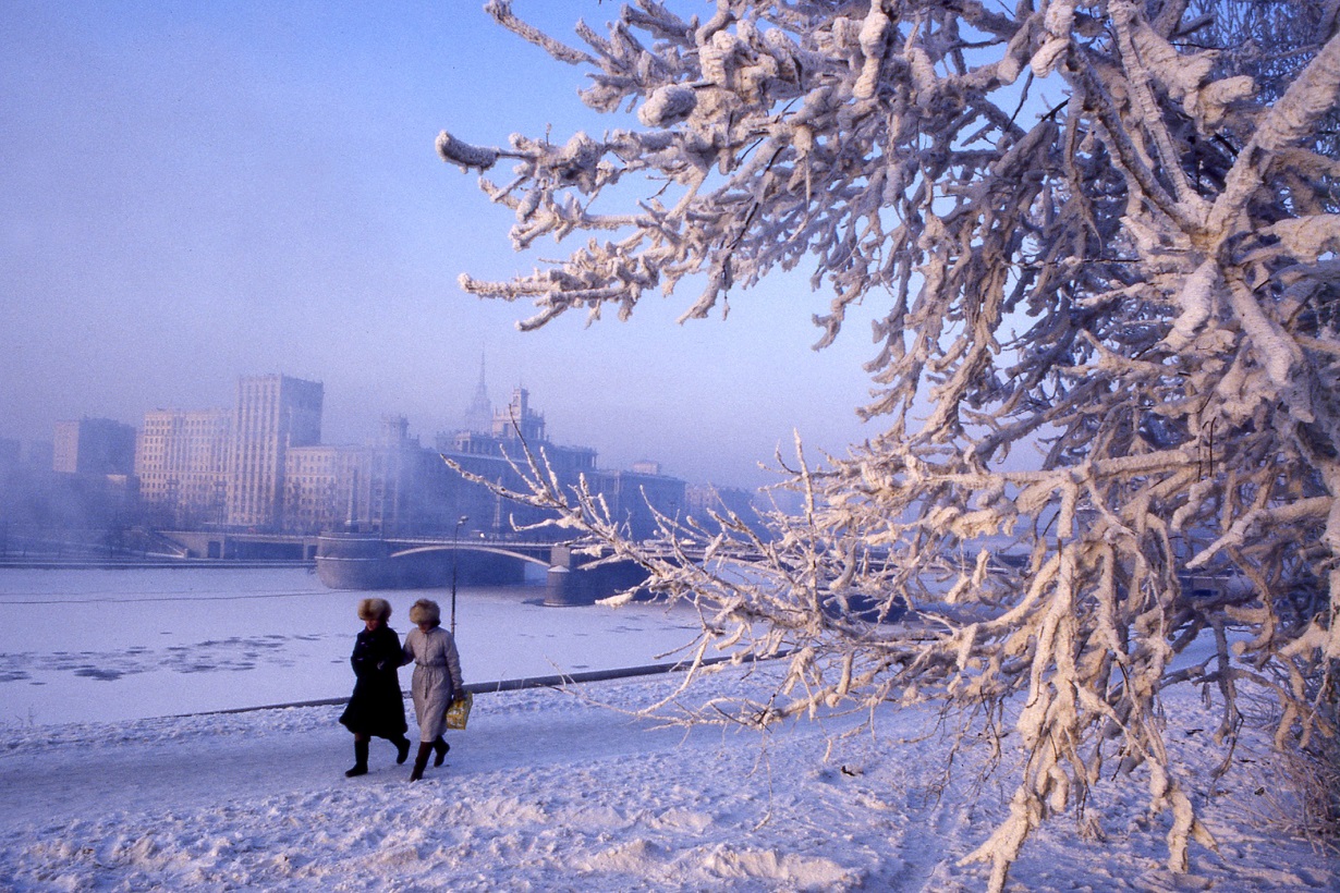 Российские города зимой